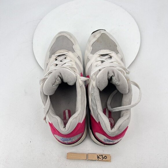 Nike Anodyne Men Size 10.5 910204 White Pink Running Shoes Made In Korea - Picture 10 of 14